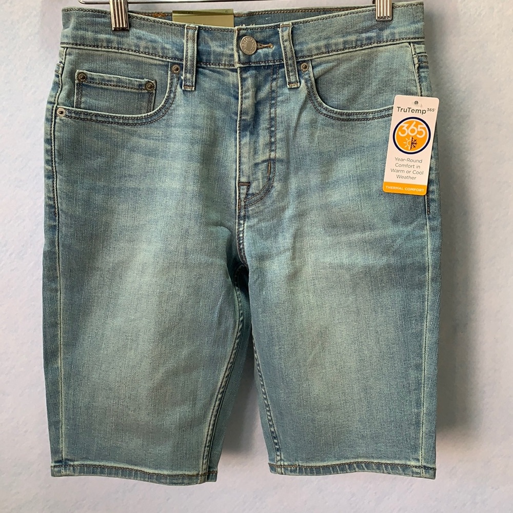 Goodfellow & Co Medium Wash Slim Jean Shorts